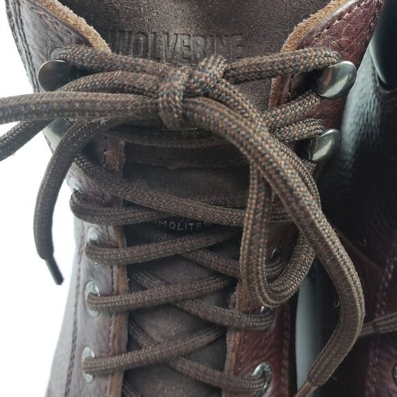 Wolverine Manawa Steel Toe Boot Mens 12 Brown Leather Thermolite Work W02174 main image 14